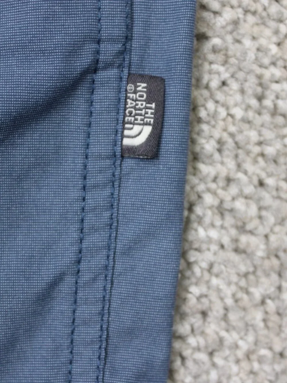 The North Face Shirt Men Medium Blue Monanock Utility Double Pocket Short Sleeve